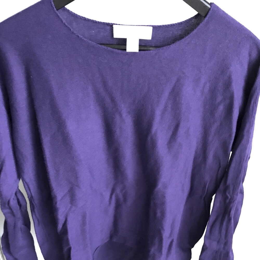 NWOT Michael Kors Sweater-Purple-Size XS